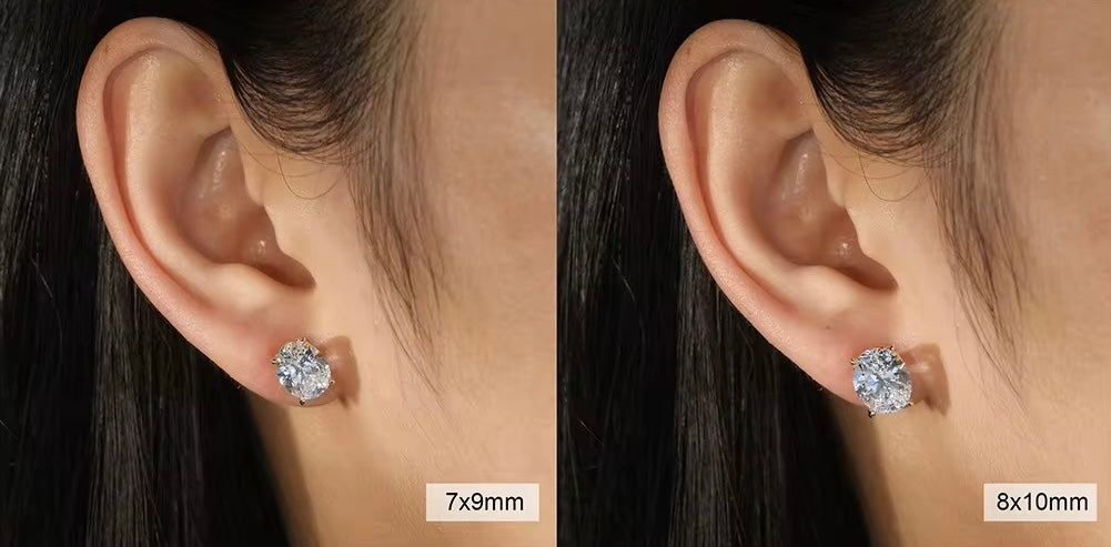 The Aurelia Ovals Studs